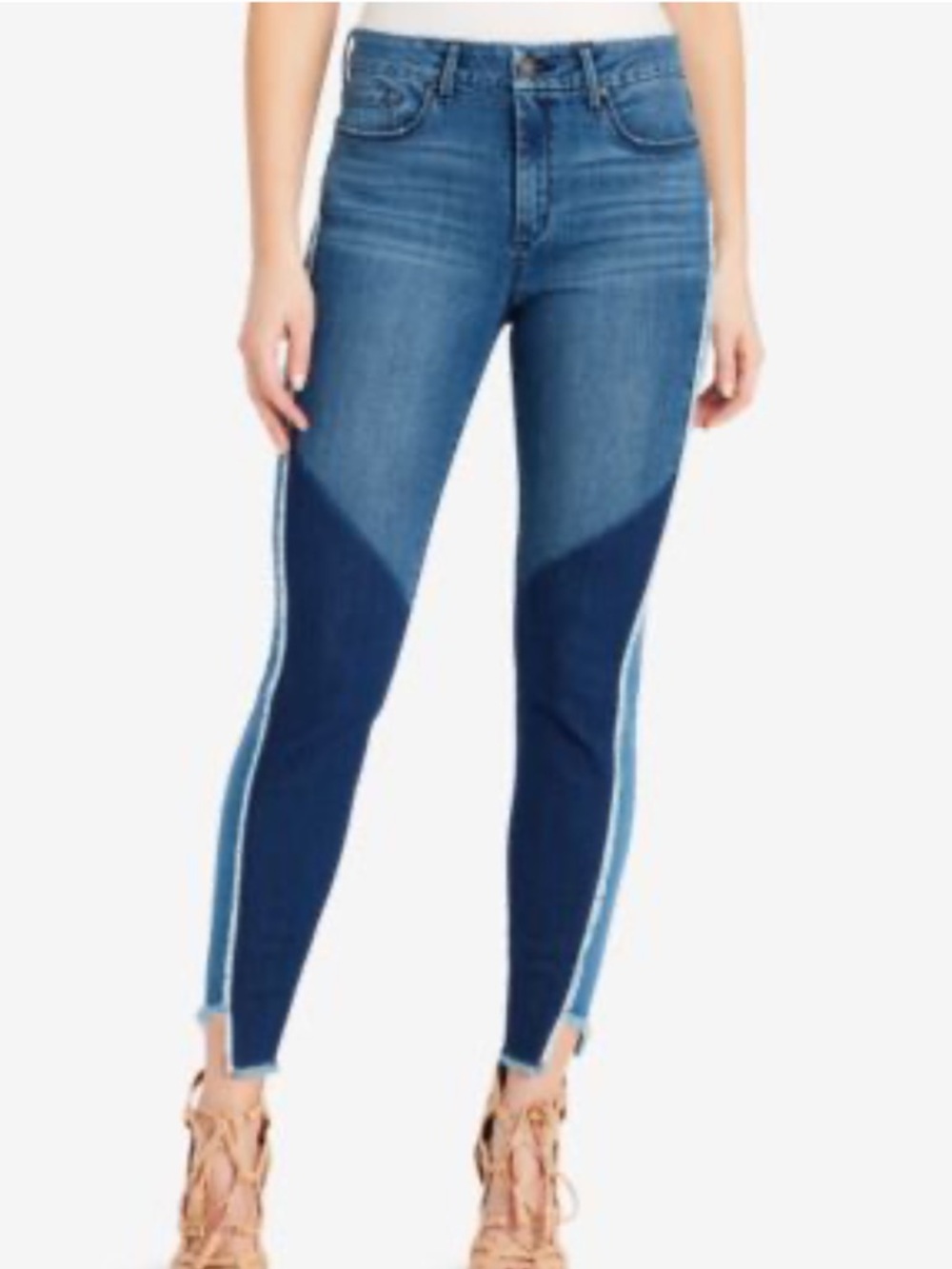 Two toned denim jeans​​​​